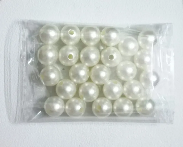 25%20Pcs%2012mm%20Plastic%20White%20Big%20Lightweight%20Pearl%20Beads%20for%20Jewelry%20Making%20DIY%20Bracelet%20Necklace%20Earrings%20Crafting%20Embroidery%20Etc%20-%20Image%206