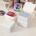 Korean Transparent Storage Box Blind Box Card Photocard Storage Box Photo Card Organizer Classification Flip Box. 