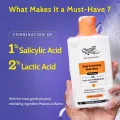 Chemist At Play Exfoliating Body Wash 236ml | Removes Tan, Fights Body Acne, Strawberry Skin | 4% (Salicylic Acid, Vitamin E & Lactic Acid) | Gentle Exfoliating Shower Gel For Women & Men. 