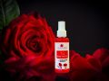 FRESH ROSE WATER SPRAY NATURAL INGREDIENTS. 