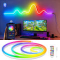 Smart RGBIC LED Strip Neon Lamp WS2811 Bluetooth/WIFI VersionTuya App Control Dreamcolor Ambinet Tape 5V USB Plug/24V EU US Plug. 
