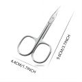 1pcs Stainless Steel Dead Skin Scissors Sharp-Nosed Scissors Russian Eagle Hook Dead Skin Scissors Manicure Dead Skin Tools. 