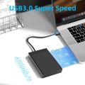 Rifah 2 in 1 USB 3.0 External Hard Drive Casing for 2.5″ & 3.5″ Sata Hard Drives Dual 2.5 inch and 3.5 inch HDD Enclosure Case (Pure).