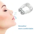 Magnetic Anti Snore Device Stop Snoring Nose Clip Easy Breathe Improve Sleeping Aid Apnea Guard Night Device With Case 1/2/4PCS. 