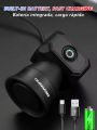 5 Modes Bicycle Horn Mountain Bike Mini Battery Waterproof Electronic Bike Bell Riding Equipment Children's Scooter Accessories.