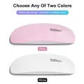 6W Mini Nail Dryer Machine Portable 6 LED UV Manicure Lamp Home Use Nail Lamp For Drying Polish Varnish With USB Cable. 