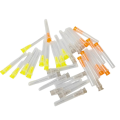 100Pcs Dental Endo Irrigation Needle Tip 25G/27G/30GA 30G Endo Syringe Root Canal Washing Needle Tip Dentistry Materials.