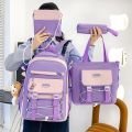 Backpack Set of 5 School Bags for Girls Cute Back to School Bag Kawaii Bag. 