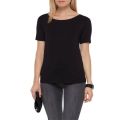 Plain Black T-Shirt for Unisex. 