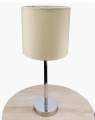 Pair of Metal Stainless Steel Modern Design Table Lamp - TTL25 -SS. 
