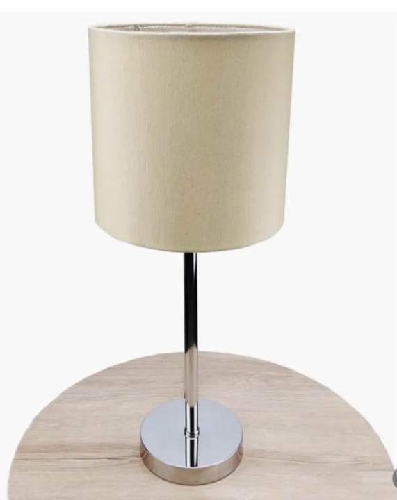 Pair of Metal Stainless Steel Modern Design Table Lamp - TTL25 -SS