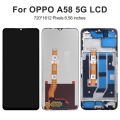OEM For OPPO A58 4G CPH2577 For OPPO A58 5G LCD Display Touch Screen Digitizer Assembly Replacement. 