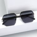 Polygon Sunglasses Rectangle Fashion PC Frame Women Men Large Square Sun Glasses for Female Male Gradient Traveling Oculos ﻿. 