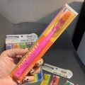 5 Packs of Chocolate Swiss Caring Soft Nylon Bristle Toothbrush Set, Ergonomic Handle, Ideal Choice for Travel and Hotels. 