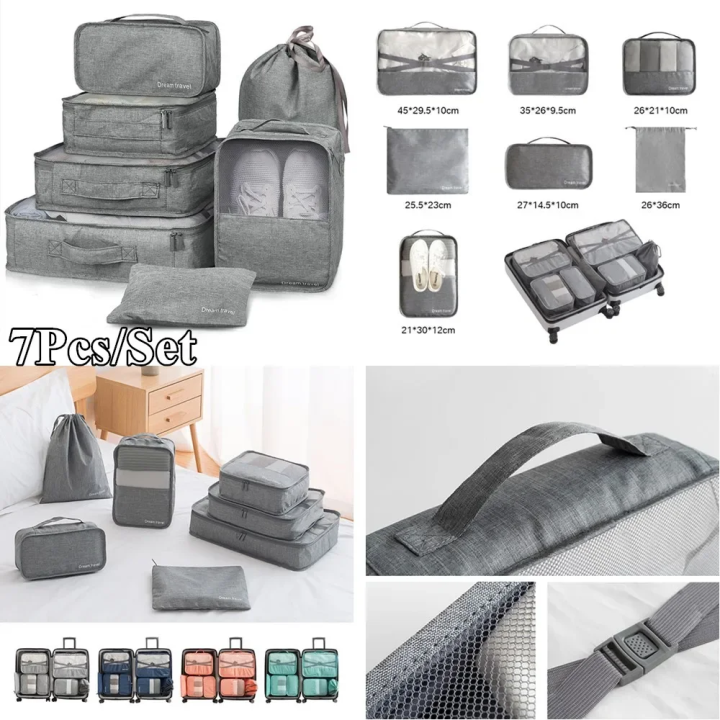 8/7/6%20Pieces%20Set%20Travel%20Organizer%20Storage%20Bags%20Suitcase%20Packing%20Cubes%20Set%20Cases%20Portable%20Folding%20Luggage%20Clothes%20Shoe%20Tidy%20Pouch%20-%20Image%206
