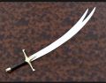 Decorations Handmade Zulfiqar stainless steel sword,home decor, Wall decor. 