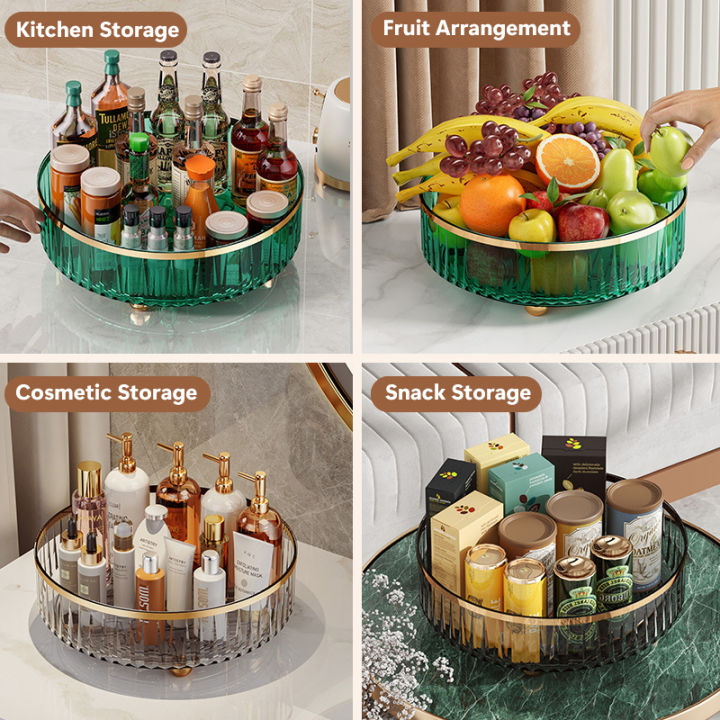 1/2%20Layers%20Rotating%20Perfume%20Organizer%20For%20Dresser%20Light%20Luxury%20Skincare%20Cosmetic%20Organizer%20PET%20Bathroom%20Storage%20Tray%20-%20Image%207