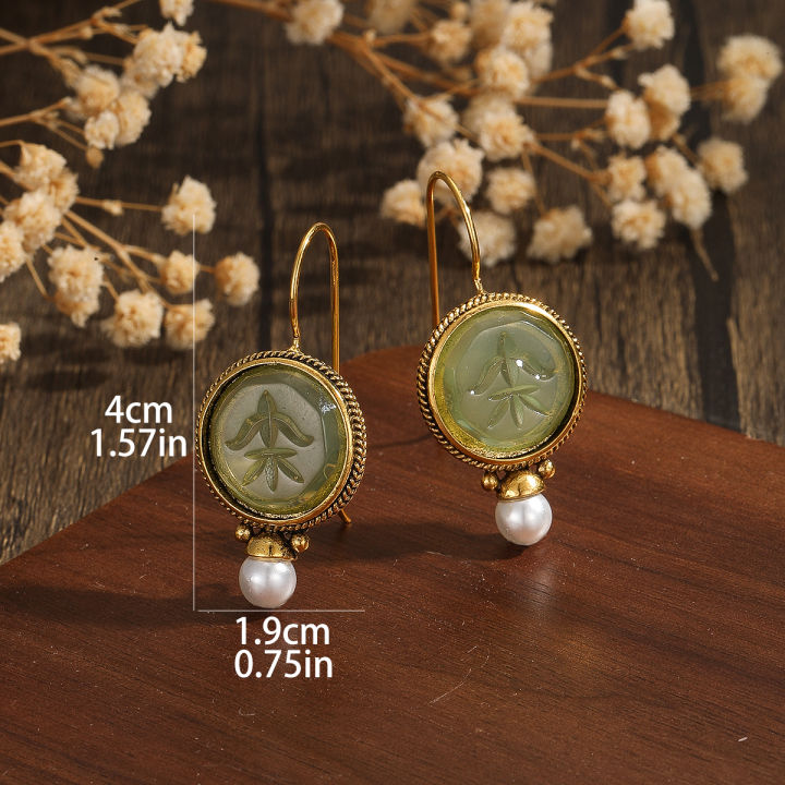 Elegant%20Vintage%20Geometric%20%20Pearl%20Pendant%20Drop%20Earrings%20Women%20Exquisite%20Hanging%20Piercing%20Earring%20Wed%20Bridal%20Jewelry%20%20-%20Image%204