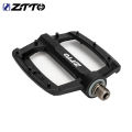 ZTTO 3 Bearings MTB Externa Big Bearing Flat Pedal Steel axle XC AM Mountain Road bike Anti-slip Nylon Plastic 9/16 Bicycle. 