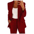 Women's Blazer Top Elegant Solid Long Sleeves Jacket Suit Jacket Business Fashion Spring Tracksuit Office Lady Blouse Coat Tops. 