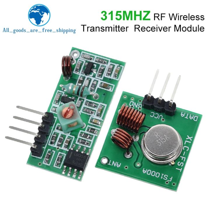 433 Mhz RF Transmitter and Receiver Module Link Kit for ARM/MCU WL DIY ...