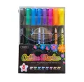 double line out liner glitter pen or metallic pen set of 8 pcs fancy marker designer pen fancy. 