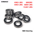 Bicycle hub NBK bearing Palin 16257 or 6902 or 6804 or 6903 2RS Sealed Bearing Repair Parts For TANKE TH-390 Bicycle Accessories. 