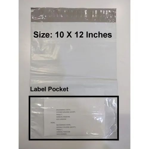 100 Pcs Packaging Flyers for Packing with adress pocket 10 X 12 inches _ 100 pcs