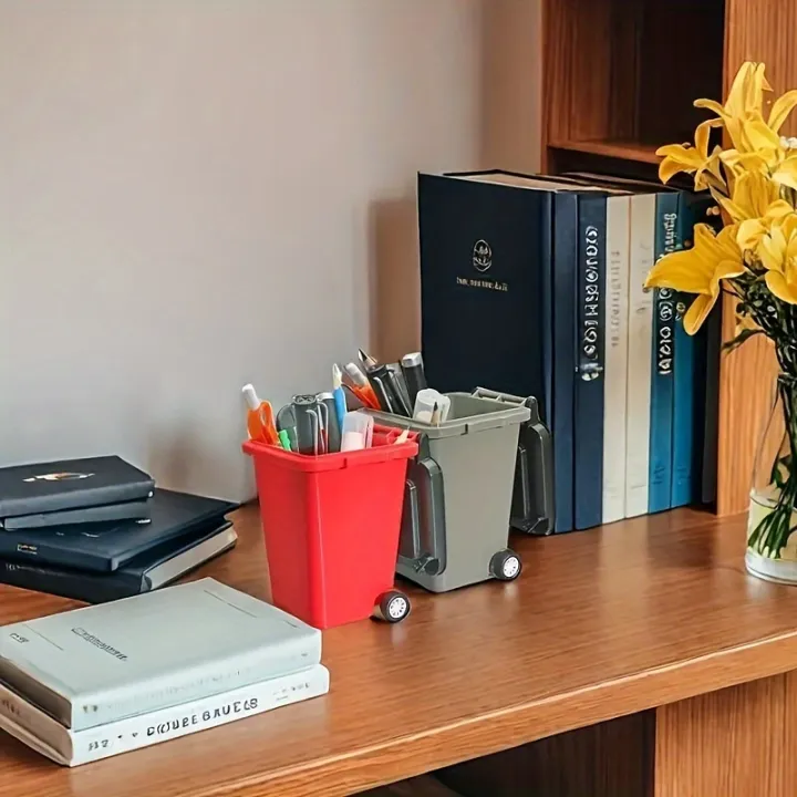 1pc%20Portable%20Mini%20Office%20Desk%20Trash%20Bin%20Pen%20Holder%20-%20Office%20Supplies%20Storage%20-%20Image%202