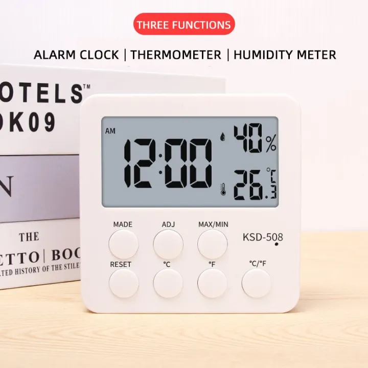 1PCS%20Multifunctional%20Electronic%20Alarm%20Clock,%20Desktop%20Small%20Clock,%20Capable%20of%20Monitoring%20Temperature%20and%20Humidity%20-%20Image%202