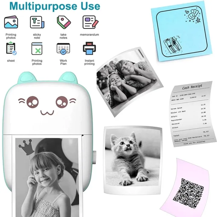 Mini%20Printer%20Portable,%20Inkless%20Sticker%20printer%20with%208%20Rolls%20Paper,%20Bluetooth%20Wireless%20mini%20thermal%20printer%20Compatible%20with%20iOS%20+%20Android%20for%20Journal,%20Memo,%20Photo,%20Print%20Pod%20Gifts%20for%20Girls%20Kids%20-%20Image%203