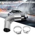 24mm Elbow Pipe Air Parking Heater Exhaust Tube Connector With Clip For Webasto Boats Heater Car Heating Parts. 