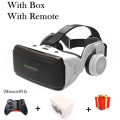 VR Shinecon Casque Helmet 3D Glasses Virtual Reality For Smartphone Smart Phone Headset Goggles Binoculars Video Game Wirth Lens.