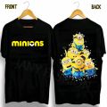 Minions White & Black Oversized Unisex Baggy Tshirt/For Men & women. 