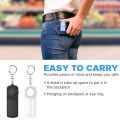 Personal Security Alarm Self Defense 130dB Loud Keychain Portable Safety Anti-satyr For Women Child Elder Girl Emergency Alarm. 