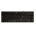 BK02/03 Black Usb English Normal Keyboard. 