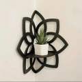 Pack of 3 Flower Shaped Wall Shelf, Corner Wall Shelf, Wooden Wall Shelf, Wall Mounted Corner Rack, Room Decoration Items, Wall Shelf , Wall Decoration Items, Home Decoration Items. 