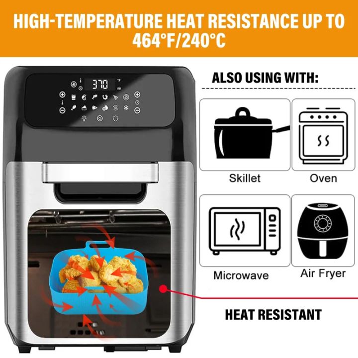 2pc/1pc%20Air%20Fryer%20Silicone%20Tray%20Rectangle%20Oven%20Baking%20Basket%20Reusable%20Liner%20Insert%20Dish%20Fried%20Chicken%20for%20Airfryers%20Accessories%20-%20Image%204