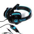 Visit the SADES Store 4.2 out of 5 stars2,731Reviews Sades Wired 3.5mm Stereo Universal Gaming Headset with Microphone (SA708 GT) - Black/Blue. 