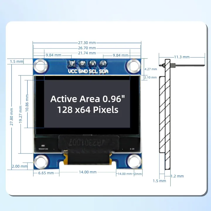 0.96%20Inch%20OLED%20Display%20Module,%20128x64%20Pixel%20I2C%20SSD1306%20Luminous%20OLED%20Screen%20Board%20Compatible%20with%20Arduino%20Raspberry%20Pi%20ESP32%20-%20Image%204