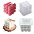 3D bubble candle silicone mold, Candle mold for pouring, silicone bubble candle mold , square candle mold , imported premium quality silicone molds |. 