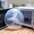 Microwave Splatter Cover Large 12inch Clear Splatter with Handle Vents Safe Plastic Heating Splash Guard Lid, Dishwasher Safe. 