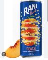(24 pcs) RANI FLOAT PEACH FRUIT DRINK. 