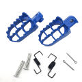 Motorcycle Foot Pegs Rests Footpegs for Yamaha PW50 80 TW200 for XR50R CRF50 CRF70 CRF80 CRF100F Motorbike Chinese Dirt Pit Bike. 