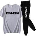 Grey Eminem  Printed Tracksuit For Men & Boys - Soft & Comfortable Fabric Trouser & tshirts for men. 
