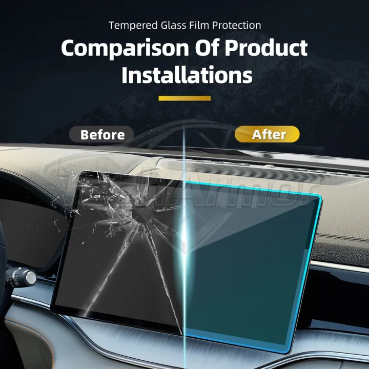 Car%20Tempered%20Glass%20Protective%20Film%20For%20BYD%20Seal%20U/Sealion%206/Song%20Plus%202021-25%20%20Navigation%20Dashboard%20Display%20Screen%20Protector%20-%20Image%202