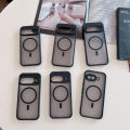 Translucent for Magsafe Magnetic Phone Case for Google Pixel 10 9 Pro XL 8 7 6 Pro 9A 8A 7A 6A Wireless Charge Shockproof Cover.
