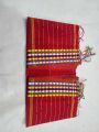 8 hand Khesh Tangail new Yellow Colour baby Saree For Small Baby - Sari.