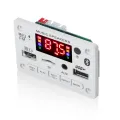 6V 12V Bluetooth 5.0 MP3 Decoding Board Module Wireless Car USB MP3 Player TF Card Slot USB FM with Microphone Handsfree control. 