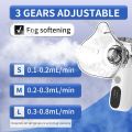 JUSTLANG Rechargeable Nebulizer Adjustable LED Display Medical Silent Ultrasonic Inhaler Mobile Steam Device Adult child Medical. 